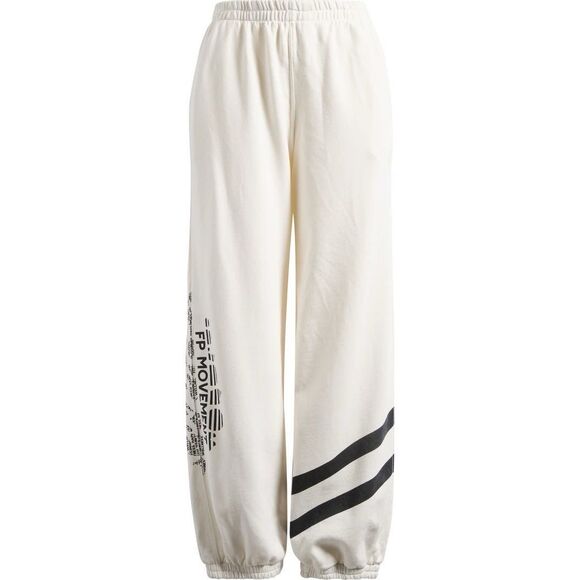Free People Movement NWT All Star Oversize Slouchy Logo Graphic Jogger Pants Ivo - Picture 5 of 9